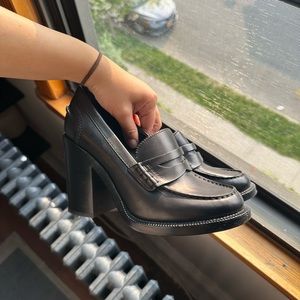 Burberry Penny Loafer heels
